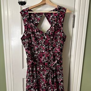 White House/Black Market tiered floral dress
